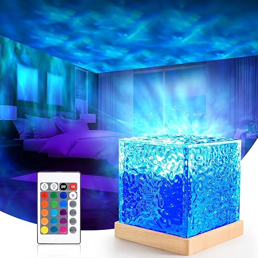 Ocean Wave Night Light Projector Lamp
