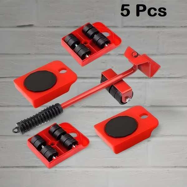 GiftArc Furniture Lifter Mover Tool Set – Heavy Duty Furniture Shifting, Lifting & Moving Tool with Wheel Pads