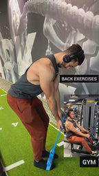 GiftArc 4 Yoga Pedal Puller Resistance Band Fitness Equipment with Foam Handles for Full Body Strength Training & Stretching